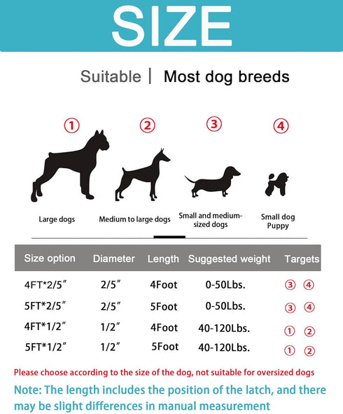 PETANK Slip Leads for Dogs 5 FT with Soft Padded Handle,Reflective Rope Pet Leash for Medium and Large Dogs(Green, 5FT*2/5")...