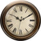 Plumeet Large Metal Wall Clock, 13'' Non Ticking Classic Retro Silent Iron Clocks Decorative Kitchen Living Room Bedroom, Roman Numerals, Battery ...
