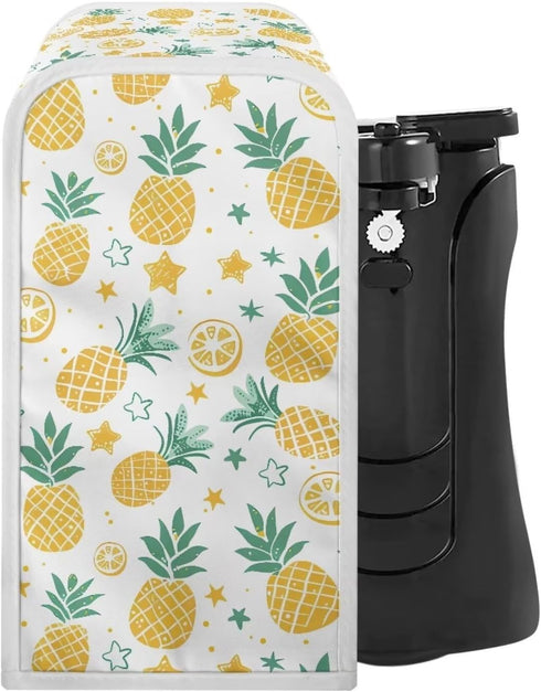 Pineapple Can Opener Cover Reuseable Electric Can Opener Cover Multi-functional Can Protector Dust Cover Fits Most Electric Automatic Can Openers...
