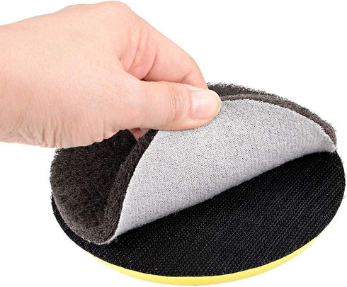 uxcell 5 Inch 1500 Grit Drill Power Brush Tile Scrubber Scouring Pads Cleaning Tool 5pcs...