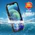 Waterproof Case for iPhone 12 Selected Waterproof IP68 Certified with Kickstand, Compatible with Magsafe Case Bulit-in Protector Shockproof Snowpr...