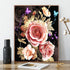 ACENGXI Butterfly DIY Paint by Numbers Kits for Adult Kids Butterfly Flowers Paint by Numbers Flower Butterfly Acrylic Painting Paint by Number Ki...