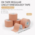 OK TAPE Regular Kinesiology Tape (4 Pack), Original Cotton Athletic Tape for Support Muscle Joint Knee, Sports Waterproof Tape Uncut Strips Latex ...