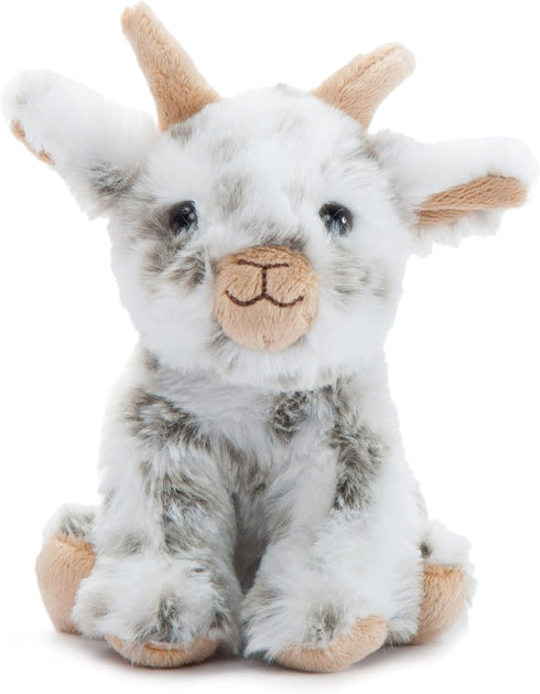 The Petting Zoo Goat Stuffed Animal Plushie, Gifts for Kids, Wild Onez Babiez Farm Animals, Goat Plush Toy 6 inches...