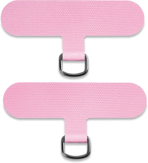 Phone Tether Tab for iPhone, Cell Phone Lanyard Patch, Phone Strap Replacement Part for All Full Phone Cases (Pink)......