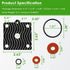 Replace for Wilkins 1/4"-1/2" Model 975XL 975XL2 Rubber Repair Kit Backflow Preventer Repair Kit, Including Lubricant...