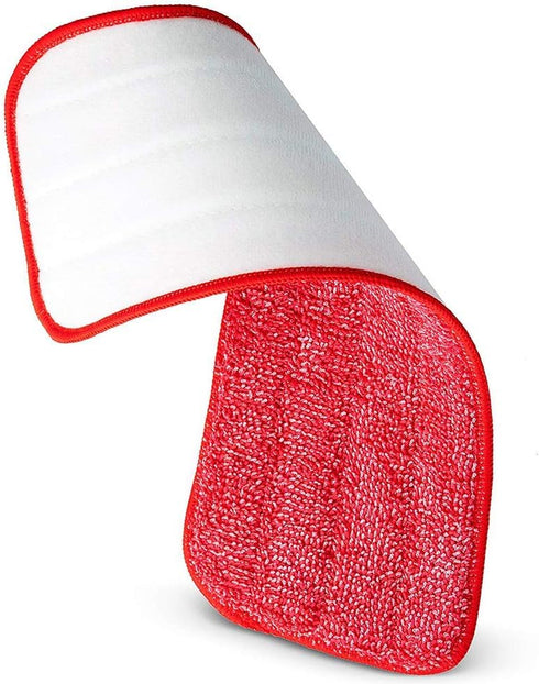 Washable Microfiber Mop Pads - Microfiber Replacement Mop Pads Heads 16.53 x 5.4Inches for Cleaning of Wet or Dry Floors - Professional HomeOffice...