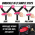 UnbuckleMe Car Seat Buckle Release Tool - Easy Opener Aid for Arthritis, Long Nails, Older Kids - Button Pusher for Infant, Toddler, Convertible 5...