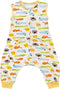 Baby Sleep Sack, Cotton Toddler Baby Sleeveless Sleep Sack with Feet, Baby Wearable Blanket, Sleepsacks for Baby Boys Girls, 0.5 TOG...