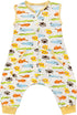 Baby Sleep Sack, Cotton Toddler Baby Sleeveless Sleep Sack with Feet, Baby Wearable Blanket, Sleepsacks for Baby Boys Girls, 0.5 TOG...