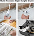 10Pcs Crevice Cleaning Brush Set,Hard Bristle Cleaning Supplies for Corner, Sink, Cup, Teapot, Bottle, Blender...