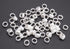 200 Pcs Silicone Cable Ties 12 MM OD Reusable Rubber Bands for Wire Cord Cable Management Home Office School Organization (White)...