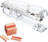 PATIKIL Acrylic Stapler Set, Portable Stylish Manual Effortless Desktop Stapler with 2000 Pcs 24/6 Staples for Classroom Home Office Desk, Silver...