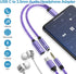 USB C to 3.5mm Audio Headphone & Android Phone Charger Adapter, 2-in-1 Type C to Aux Earphone Jack Dongle Cable & 60W Fast Charging for Samsung Ga...