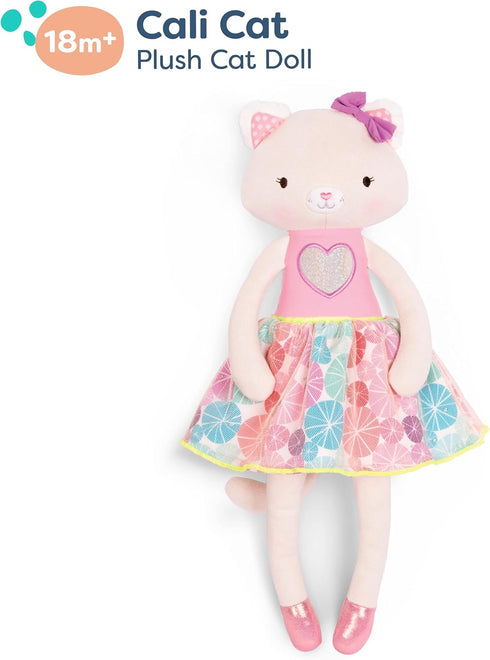 B. toys- B. sofities- 15" Plush Cat- Soft & Cuddly Plush Cat Doll – Stuffed Plush Animal Toy - Washable – Tippy Toes – Cali Cat –18 Months +...