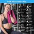 U-pick Cooling Towels Bulk 40"x12", Breathable Microfiber Chill Towel, Cooling Towel for Neck and Face, Sweat Towel for Gym, Yoga, Workout, Golf, ...