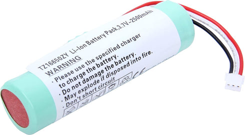 Professional Rechargeable Li-Ion Battery for AKAI EWI 5000 EWI Solo Single Battery Replacement Lithium Ion Battery Pack PH2.0 (TZ16650ZY/Green/Sin...