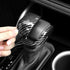 Toyota Carbon Fiber ABS Car Gear Shift Knob Cover Trim Fit for Toyota Highlander 2020 2021 2022 Compatible with Toyota RAV4 2019-2022 Car Interior...
