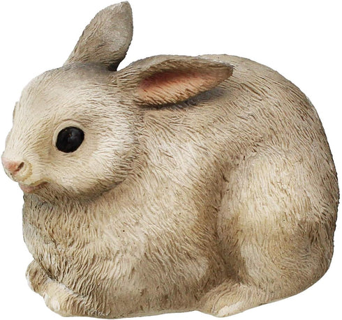 Top Brass Rabbit Key Hider Figurine - Cute Bunny Garden Statue with Secret Compartment - Indoor/Outdoor...