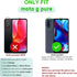 for Moto G-Pure Case: with 1 Pack Glass Screen Protector, 3 in 1 Full-Body Strong Protection Shockproof Heavy Duty Phone Case for Motorola Moto G ...