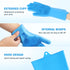 Pecute Double-Sided Dog Bathing Brush, Silicone Dog Washing Gloves Dog Shampoo Brush with High-Density Teeth, Heat-Resistant Cat Bathing Gloves, E...