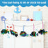 Motionchic 80 Pieces Tropical Fish Scratch Card for Kids Rainbow Ocean Fish Paper Crafts Sea Animal Ornament Under The Sea Party Favors with Woode...