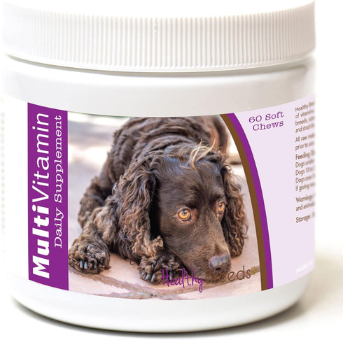 Healthy Breeds American Water Spaniel Multi-Vitamin Soft Chews 60 Count...