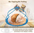 Silicone Sling Bread Dutch Oven: Mutilife Non-Stick & Easy Clean Reusable Baking Mat (Beige & Blue)...