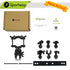 S70 Dash Cam Mount, Mirror Dash Camera Mount Holder with 6pcs Joints for Rove APEMAN CHORTAU Roav Nexar iiwey YI Z-Edge Old Shark KDLINKS Crosstou...