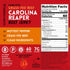 Mission Meats Carolina Reaper Jerky from 100% Grass Fed & Pasture Raised Beef, Caution: Extremely Spicy, Small Batch Hand Crafted, Gluten Free, 2o...
