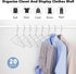 Amber Home 20 Pack Heavy Duty Metal Shirt Coat Hangers, Stainless Steel Clothes Hanger with Polished Chrome, 17 Inch Silver Metal Wire Hanger...