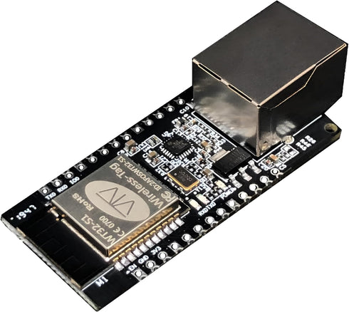 JacobsParts WT32-ETH01 ESP32 Module Ethernet WiFi Bluetooth Development Board 100Mbps RJ45...