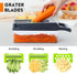Vegetable Chopper, Pro Onion Chopper, Multifunctional 13 in 1 Food Chopper, Kitchen Vegetable Slicer Dicer Cutter,Veggie Chopper With 8 Blades,Car...