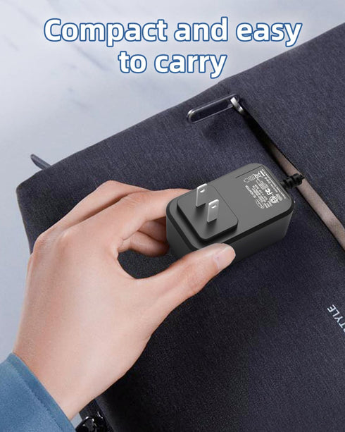 18V 2A 36W AC/DC Power Supply Adapter, Center Positive DC Plug 5.5x2.1mm for 18 Volt 100mA ~ 2000mA Equipment, Power Supply for Vacuum Cleaner,Hum...