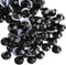 Beadsland Hotfix Rhinestones, 2880pcs Flatback Crystal Rhinestones for Crafts Clothes DIY Decoration, Black, SS10, 2.7-2.9mm...