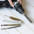 3pcs Nylon Bore Brush 8mm Dia Cleaning Wire Brush with Handle 1/4 Inch Hex Shank for Tubes, Ports, Bearings...
