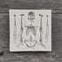 Skull Silicone Fondant Cake Mold, Halloween skeleton Chocolate Mold Kitchen Baking Mold Cake Decorating Moulds Gummy Sugarcraft Mold Chocolate Can...