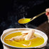 8Pcs Thickened Heavy-Weight Soup Spoons, 18/8 Stainless Steel Asian Soup Spoon Table Spoons Silverware for Soup, Ramen, Pho, Cereal, Ice Cream (Go...