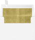 LUXPaper A4 Foil Lined Invitation Envelopes | Peel & Press | 4 1/4" x 6 1/4" | White w/Gold LUX Lining | 60lb. Text | 50 Qty...