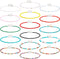 Hicarer 16 Pcs Beaded Choker Necklace Boho Women Bohemian Seed Beads Choker Colorful Bead Necklace for Women...