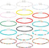 Hicarer 16 Pcs Beaded Choker Necklace Boho Women Bohemian Seed Beads Choker Colorful Bead Necklace for Women...