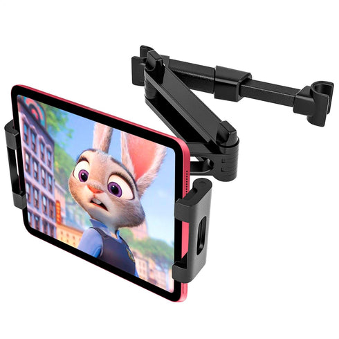 Holder for Car Universal Phone Mount Car Tablet Holder - Black Car Phone Holder Mount iPad Car Holder Back Seat Switch Head Rest Mount - Adjustabl...