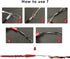 30M 100ft Fish Tape Cable Puller Kit Through Wall Wire Guide Device 4mm PET Electrical Cable Puller Duct Rodder Threader Fish Cable Fastener...