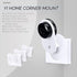 Corner Wall Mount for YI Home (3 Pack) Security Camera - Adhesive Holder, No Hassle Bracket, Strong 3M VHB Tape, No Screws, No Mess Install (White...