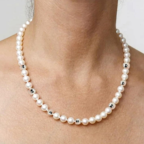 Spacer Beads for Jewelry Making, 200PCS Stainless Steel Beads Spacer Beads Silver Beads for Bracelets Silver Bead Spacers Metal Beads for DIY Neck...