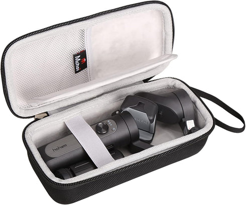 Mchoi Shockproof Carrying Case Fits for Gimbal Stabilizer for Smartphone 3-Axis Phone Gimbal, Shockproof Waterproof Black Travel Protective Case, ...