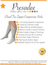 Closed Toe Gray 15-20 mmHg Zipper Compression Calf Circulation Leg Sock (3XL)...
