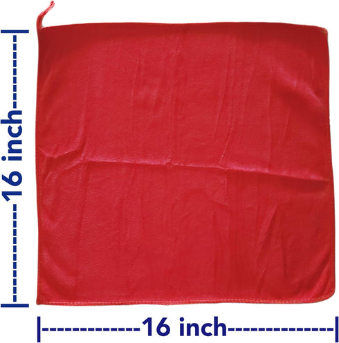 Reusable Cleaning Cloths, Red,blue,white, CT22DEFU1101-1...