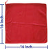 Reusable Cleaning Cloths, Red,blue,white, CT22DEFU1101-1...