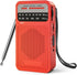 Portable Radio AM FM, Goodes Transistor Radio with Loud Speaker, Headphone Jack, 2AA Battery Operated Radio for Long Range Reception, Pocket Radio...